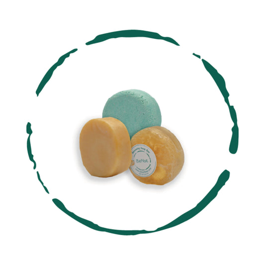 BeNat Body & Hair Bar Set